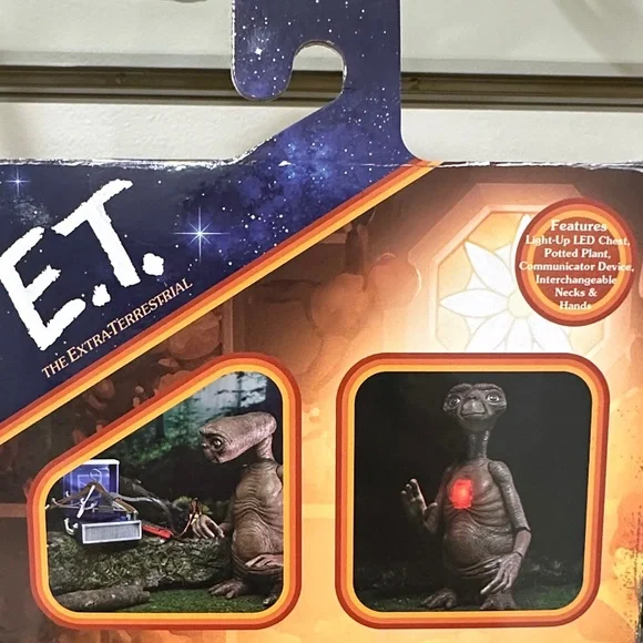 ET 40th Anniversary Collectible Toy - LIGHTS UP - Deluxe Edition